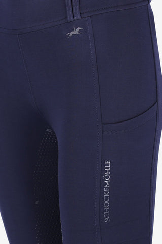 Winter Riding Tights SPDorina Full Grip Navy