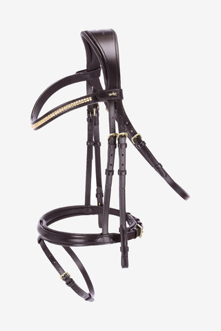 Bridle Monza Clincher SP Dark Brown/Gold