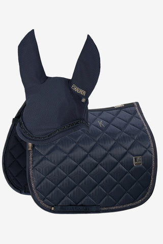 Set Heritage Dressage Saddle Pad + Hood Navy