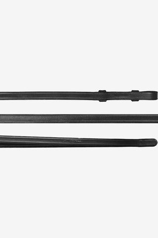 Glatte Lederzügel 1/2" Working Collection Schwarz