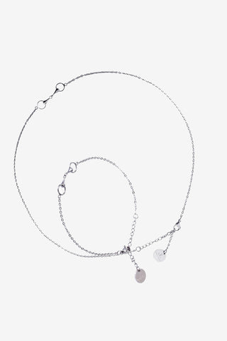 Schmuckset Kette Silber