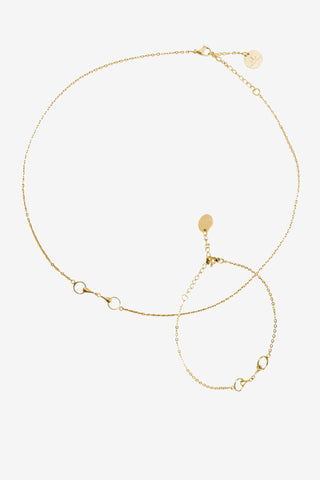 Jewelry Set Chain Gold