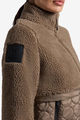 Teddyfleece Pullover Braun