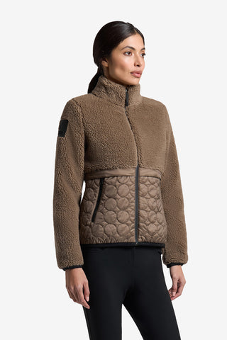 Teddyfleece Pullover Braun