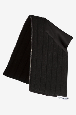 Trapez Pad Elastisch Schwarz