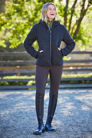 Tri Factor Winterreithose Vivacity Kniebesatz Mole