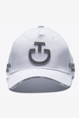 Casquette Tufted Stitch Blanc/Gris