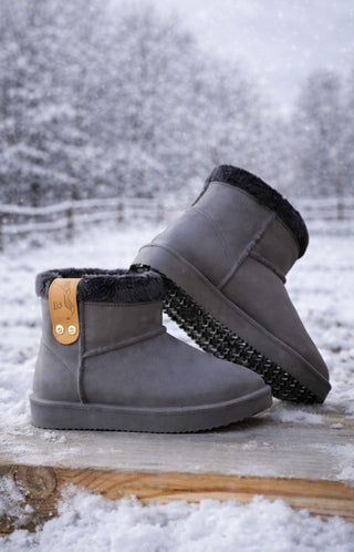 Wasserdichte Winterstiefel Schwarz