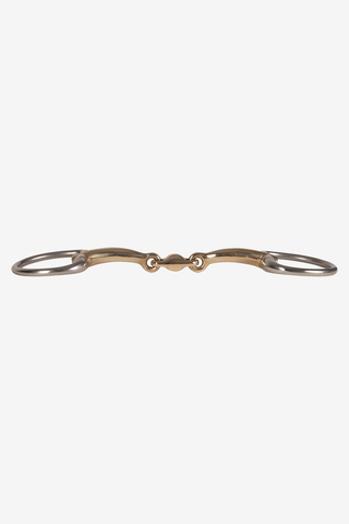 Olivenkopfgebiss Dreifach Gebrochen Sweet Copper 14mm