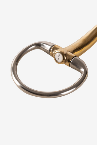 Olivenkopfgebiss Dreifach Gebrochen Sweet Copper 14mm