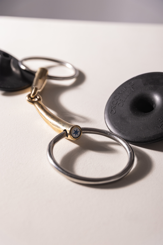 Einfach gebrochenes Gebiss lose Ringe Sweet Copper 14mm