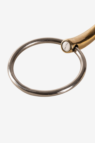 Losse ringen enkelgebroken bit sweet copper 16mm