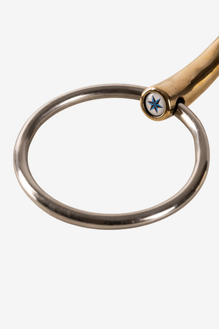 Losse ringen enkelgebroken bit sweet copper 16mm