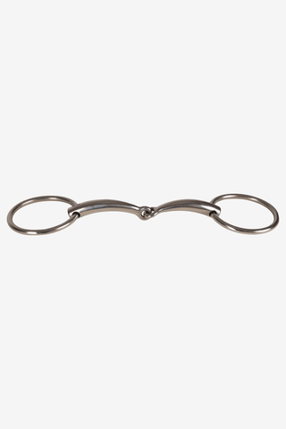 Lose Ringe doppelt gebrochen Edelstahl 14mm