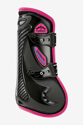 Carbon Gel Vento Front Boots Black/Pink