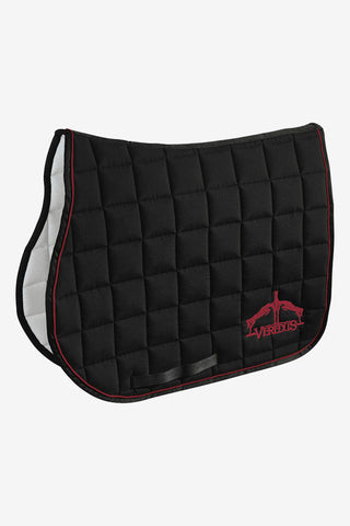 Schabracke Springen Logo Schwarz/Bordeaux