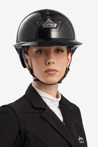 Riding Helmet GST Vita Glossy Black