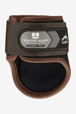 Protège-boulets Absolute Carbon Gel Jeune Cheval Marron