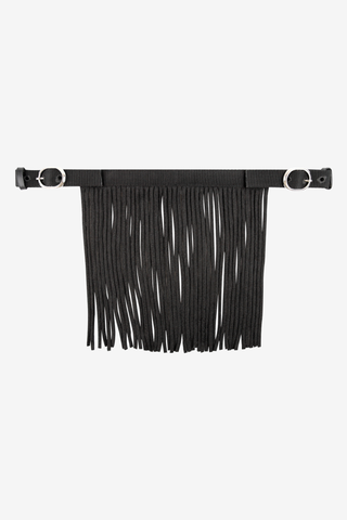 Fly Browband With Buckles Black