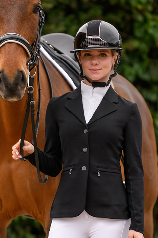 Kavaj Light Mesh Junior Zwart