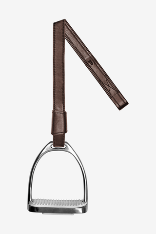 Loops Stirrup Leathers X-Line Brown
