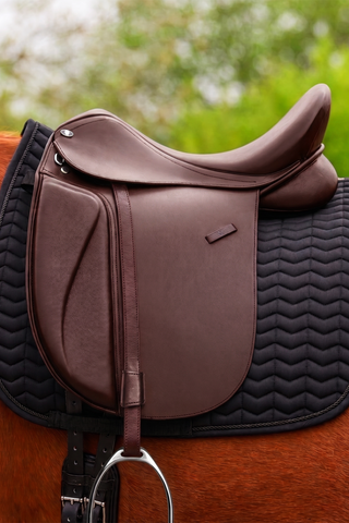 Loops Stirrup Leathers X-Line Brown