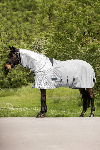 Sweet Itch Rug Protect Silver Grey