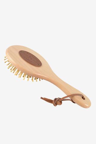 Rund man- og halebørste