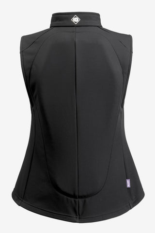 Eclipse Vest with Back Protector Black