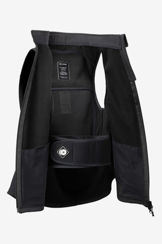 Eclipse Vest with Back Protector Black