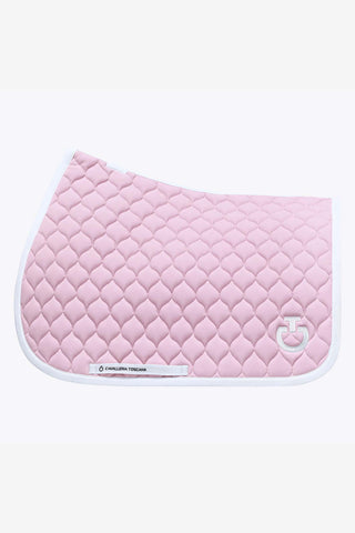 Tapis de saut matelassé à surpiqûres circulaires