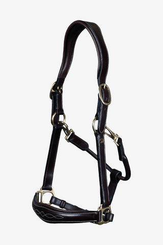 Lederhalfter 2-in-1 Dyon Collection Schwarz