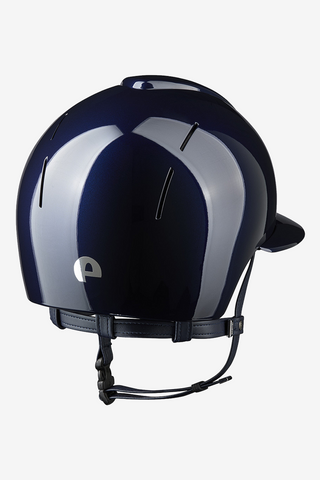 Rijhelm Smart NOVA metaal gepolijst Blauw