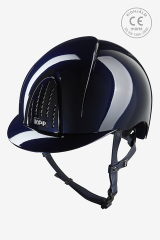 Rijhelm Smart NOVA metaal gepolijst Blauw