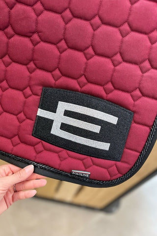 Tapis de selle Octagon E-Logo