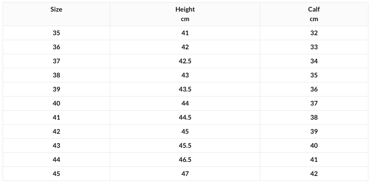 Size Guide