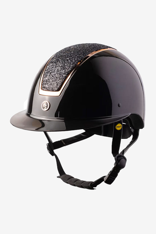 Casque d'équitation Vision Mips Gold Chrome
