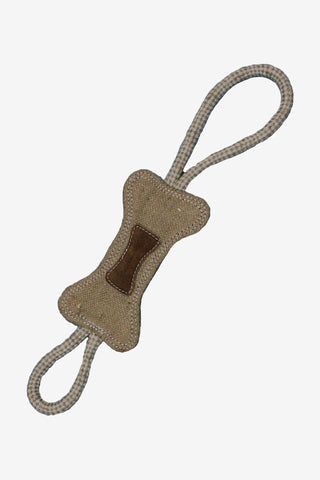 Hundespielzeug Knochen Jute