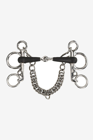 Pelham Bit Rubber 2-Part Short Shank