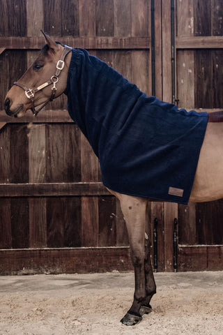 Dikke fleecehals navy
