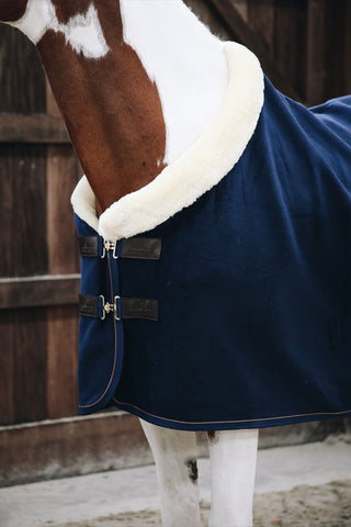 Show Heavy Fleece Deken Navy