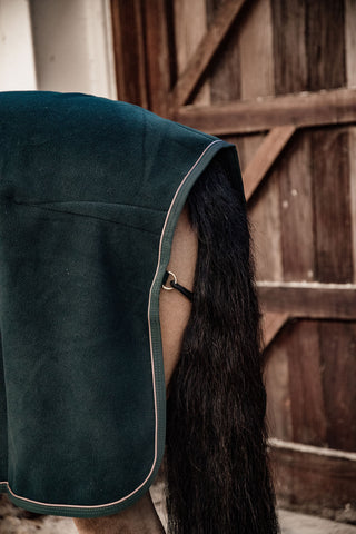 Show Heavy Fleece Deken Pine Green