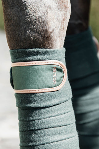 Polar Fleece Bandages Pine Green