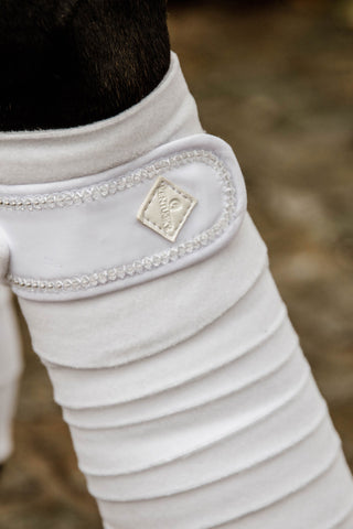 Bandes Polaires Perles Blanc