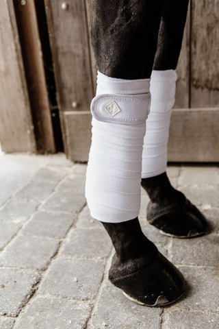 Bandes Polaires Perles Blanc