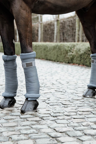Bandages de box répulsifs gris