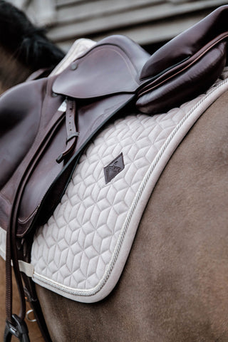 Saddle Pad Basic Velvet Beige
