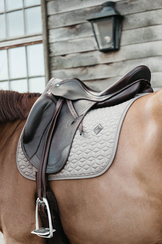 Saddle Pad Basic Velvet Beige