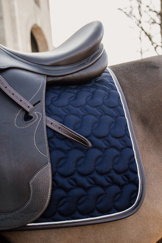 No Logo Schabracke Navy/Weiß/Braun