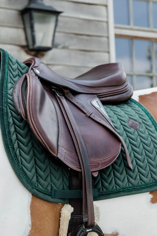 Schabrak Velvet Pearls Pine Green